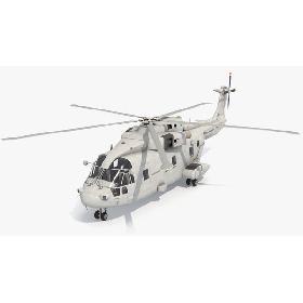 Merlin HC4 Helicopter 3D model